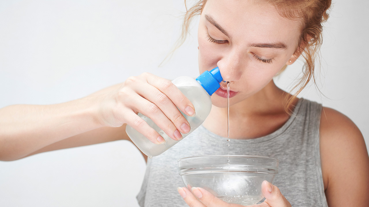 Como usar soro para limpar o nariz