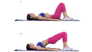 Glute bridges